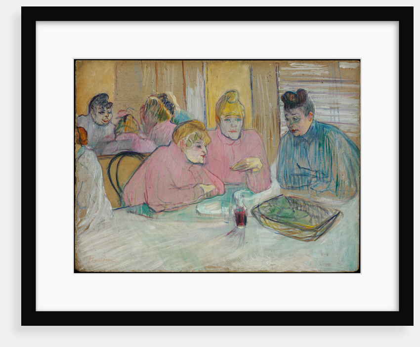 The Ladies in the Dining Room by Henri de Toulouse-Lautrec