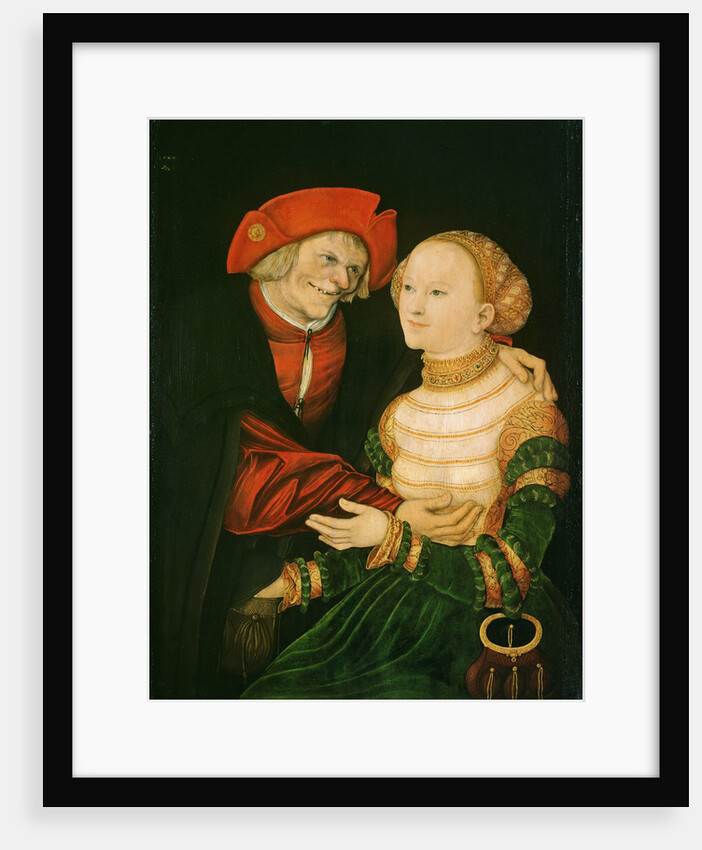 The Unequal Couple by Lucas Cranach the Elder