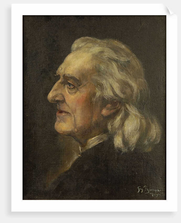 Portrait of Franz Liszt by Leonhard Thoma