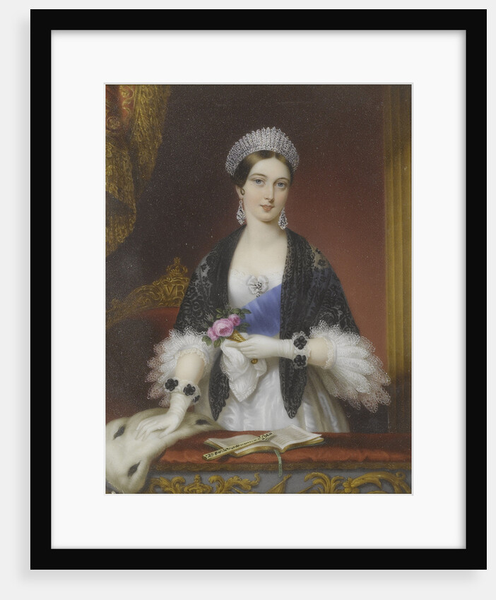 Queen Victoria in the Royal Box at the Drury Lane Theatre in November 1837 by Sophie Liénard