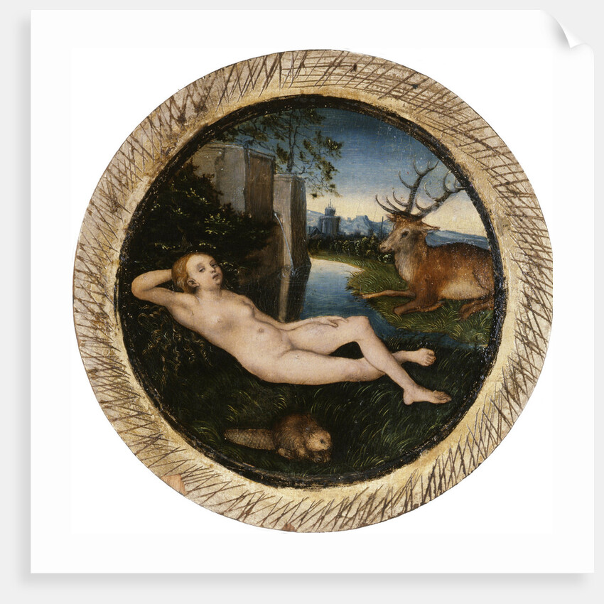 The Nymph of the spring by Lucas Cranach the Elder