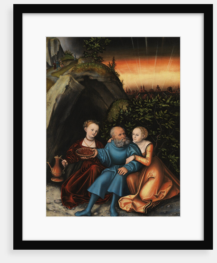 Lot and his Daughters by Lucas Cranach the Elder