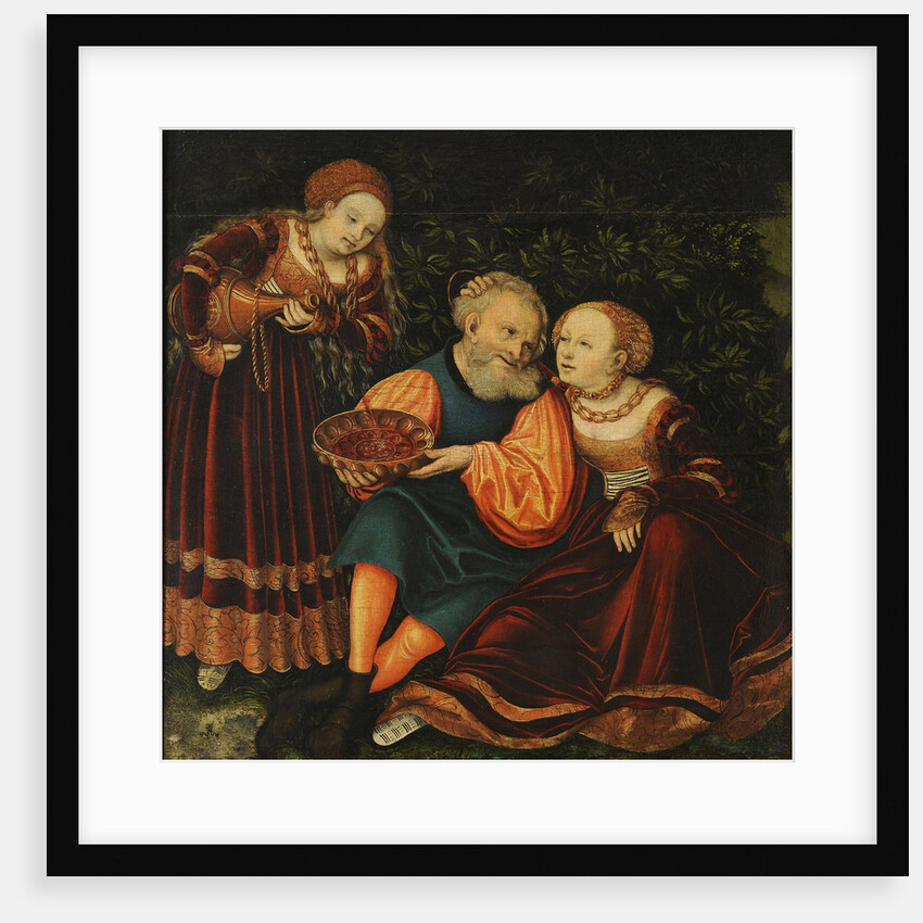Lot and his Daughters by Lucas Cranach the Elder