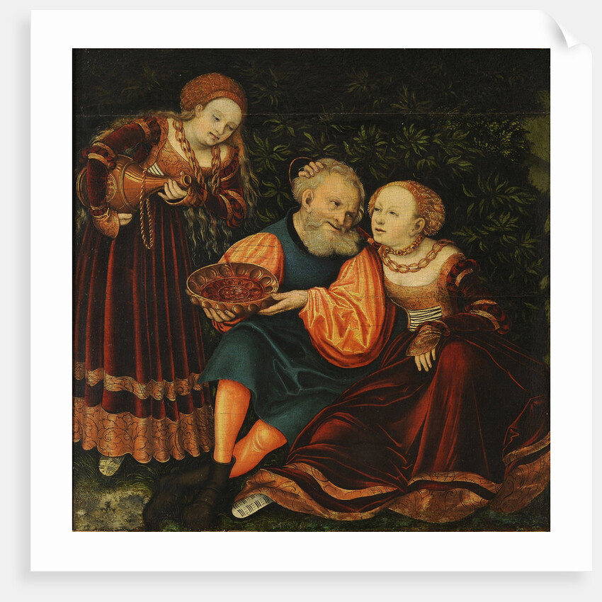 Lot and his Daughters by Lucas Cranach the Elder
