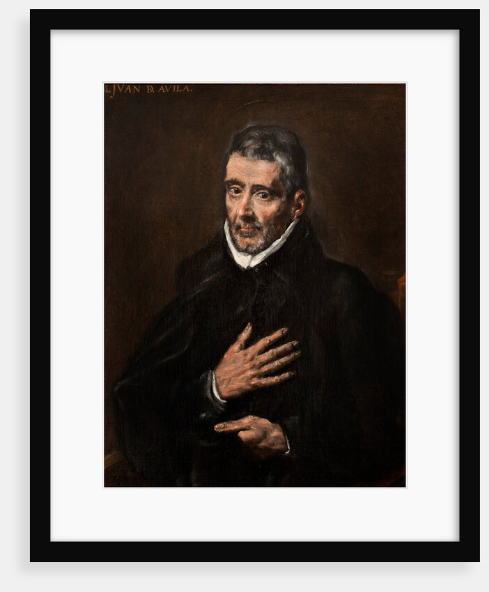 Portrait of Juan de Ávila by Dominico El Greco