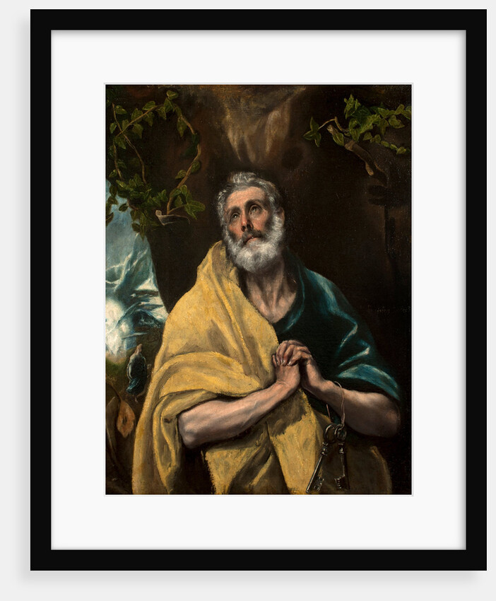 Saint Peter in Tears by Dominico El Greco