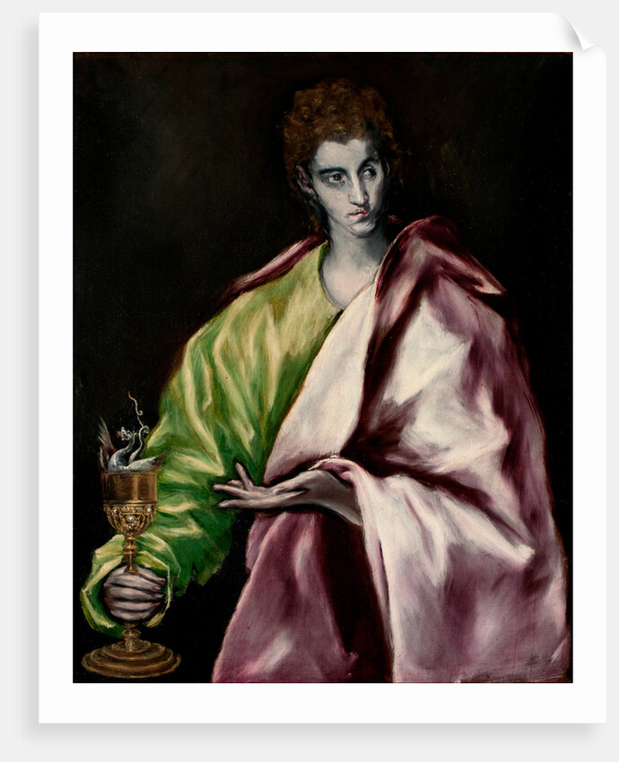 Saint John the Evangelist by Dominico El Greco