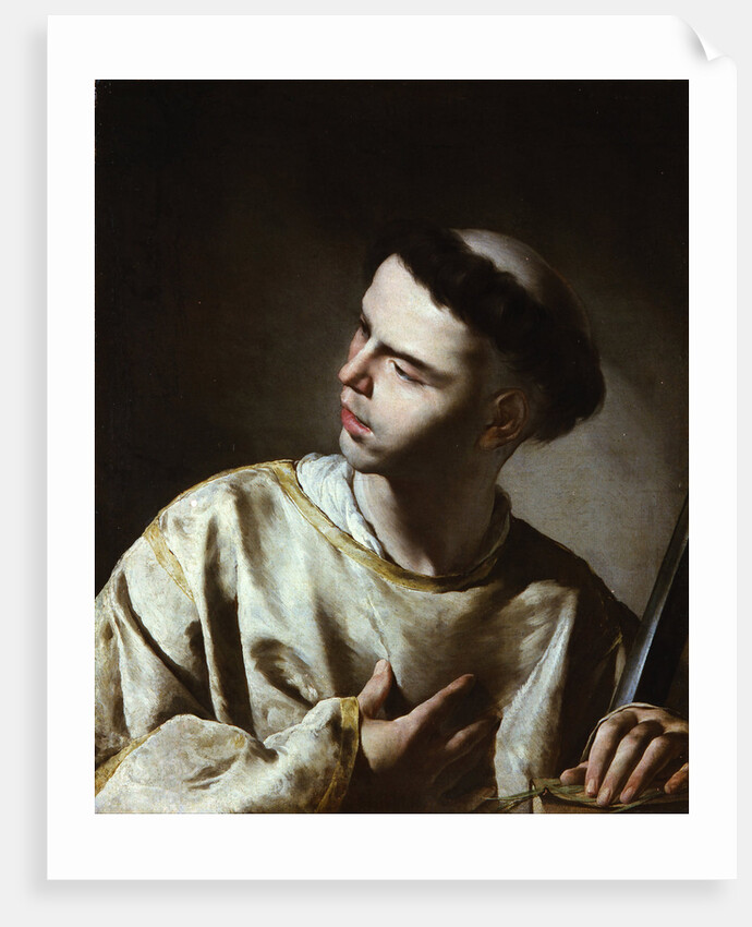 Saint Lawrence by Bernardo Cavallino