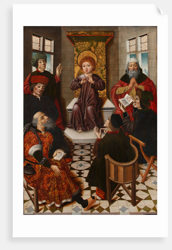 Christ among the Doctors by Diego de la Cruz