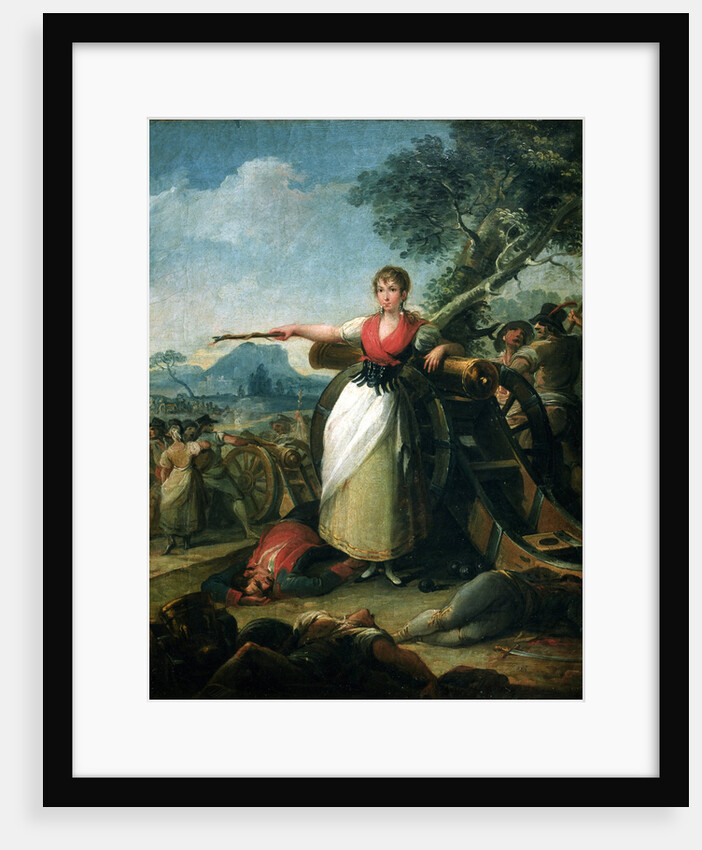 Agustina de Aragón by Juan Gálvez