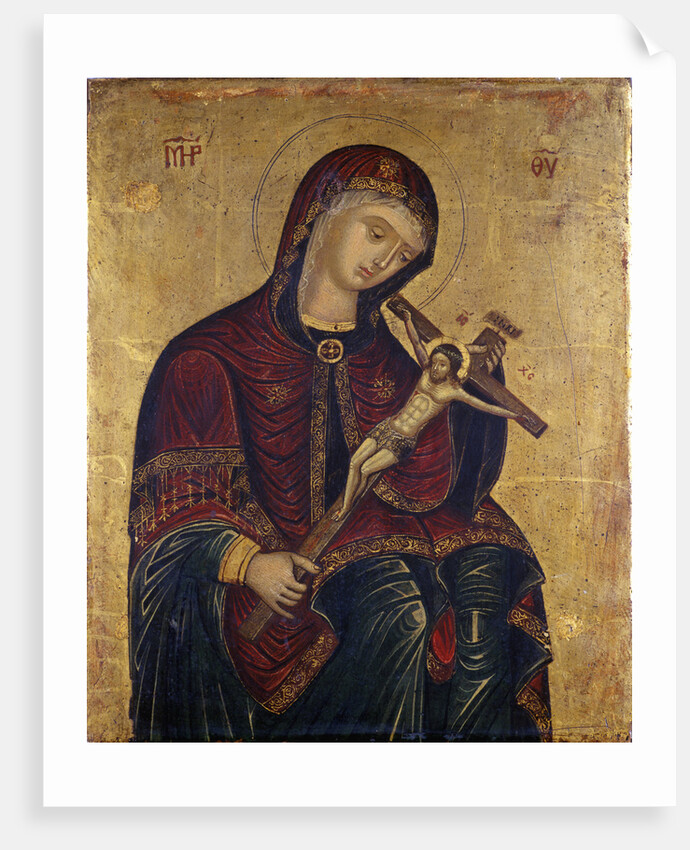 The Virgin with the Crucifix (Pietà) by Anonymous