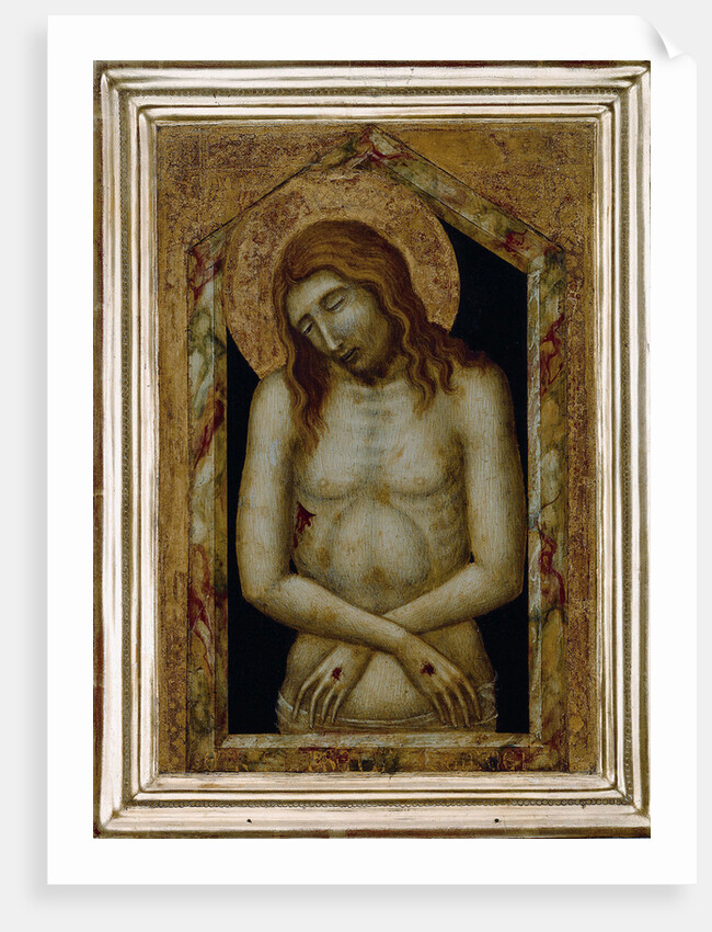 Christ as the Suffering Redeemer by Pietro Lorenzetti