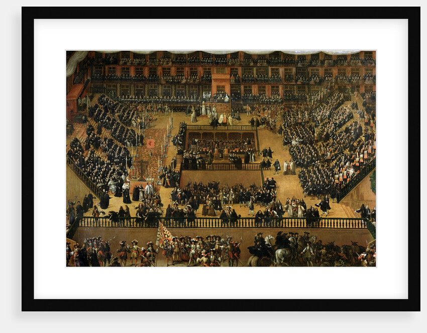 Auto-da-fé on Plaza Mayor by Francisco Rizi
