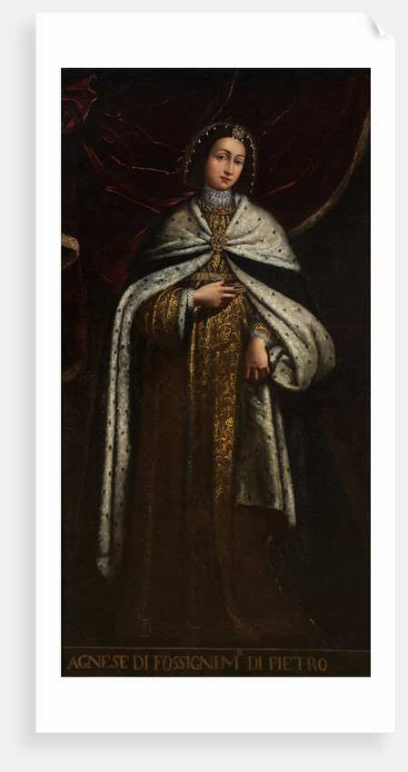 Agnes of Faucigny, wife of Peter II, Count of Savoy by Anonymous