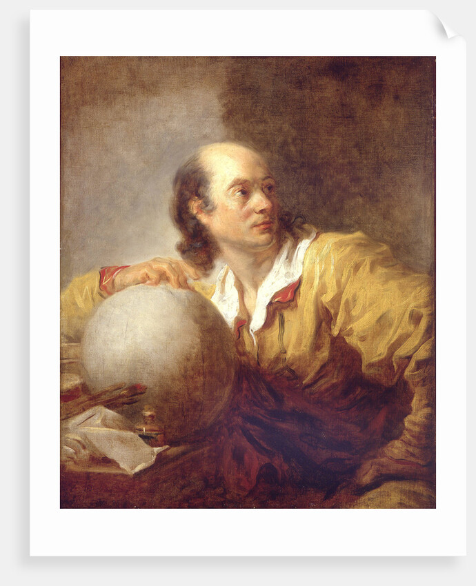 Portrait of Jérôme Lalande by Jean Honoré Fragonard