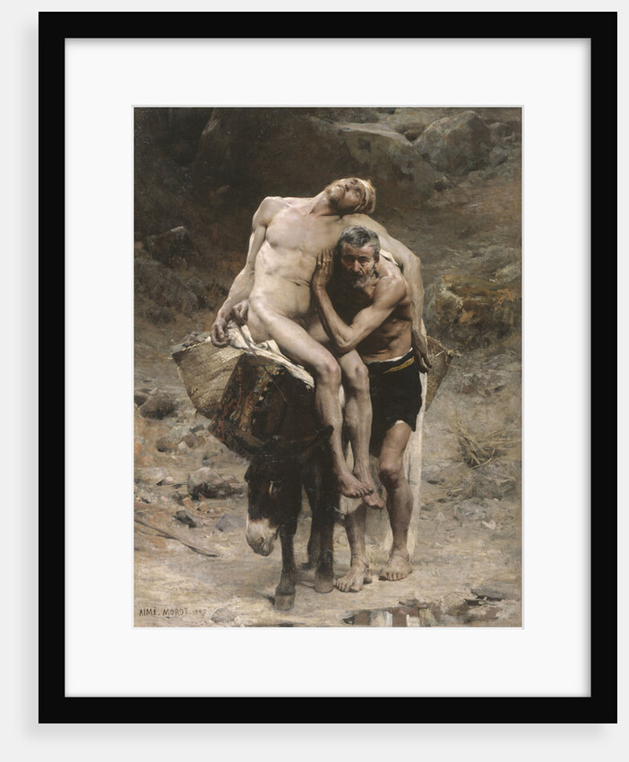 The Good Samaritan by Aimé Nicolas Morot