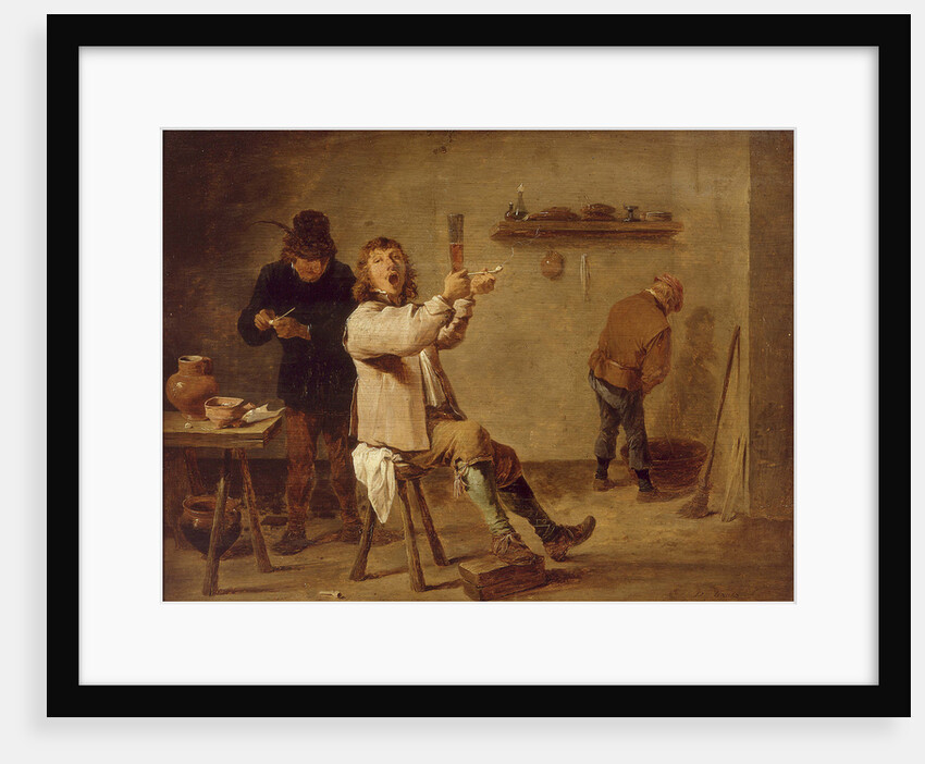 The smokers by David Teniers the Younger