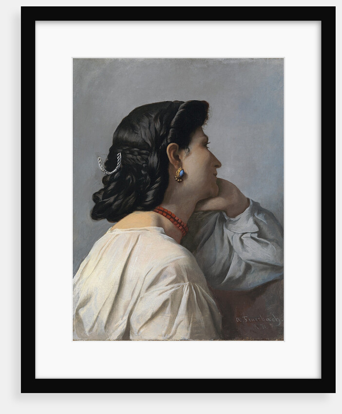 Iphigenia (Head study) by Anselm Feuerbach