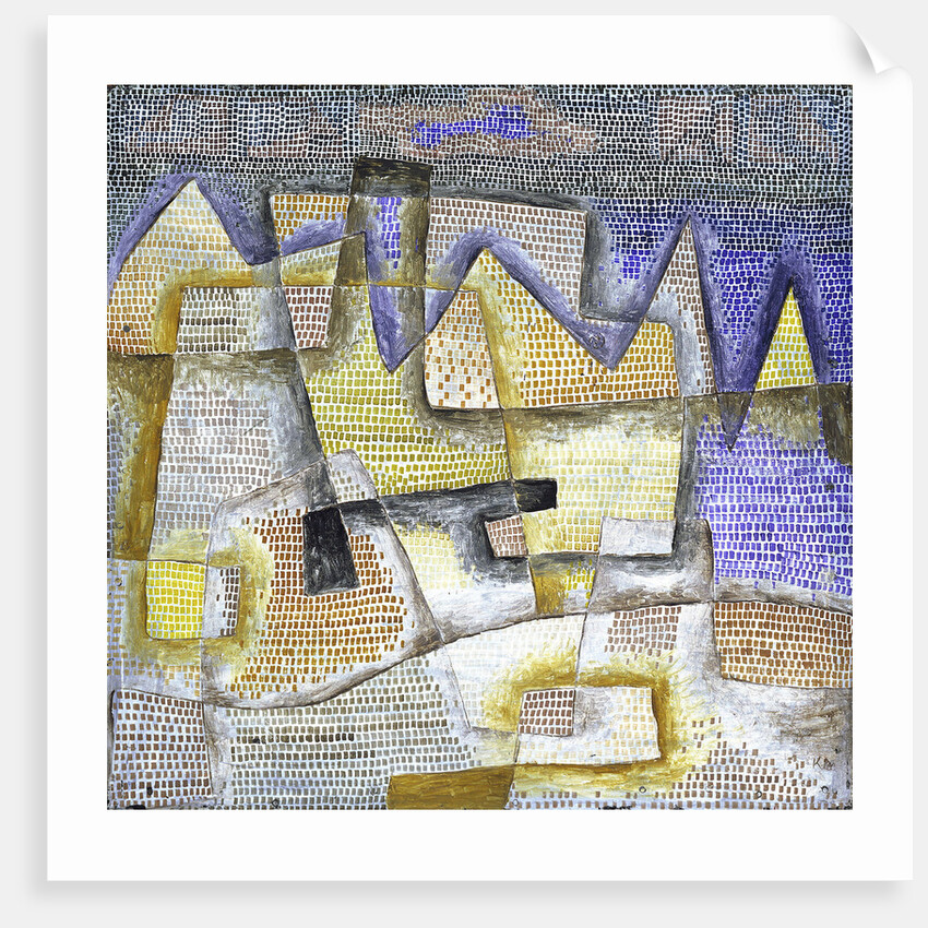 Rocky Coast by Paul Klee