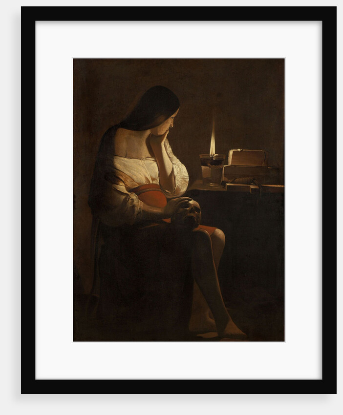 The Repentant Mary Magdalene by Georges de La Tour