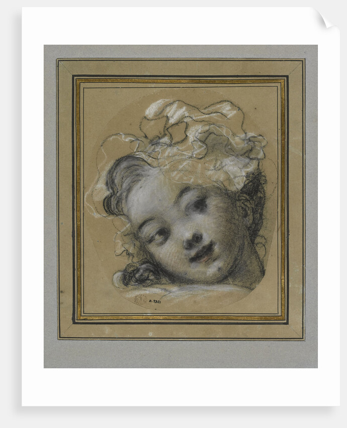 Girl with Bonnet by Jean Honoré Fragonard