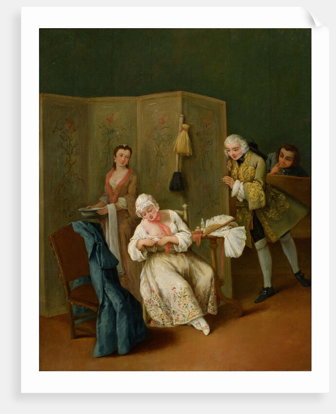 The Indiscreet Gentleman by Pietro Longhi