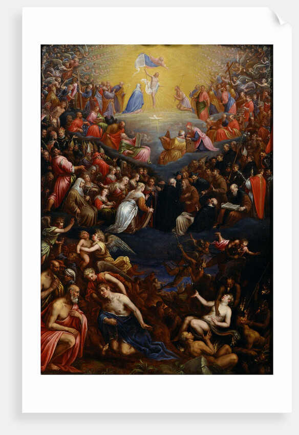 The Last Judgment by Leandro Bassano