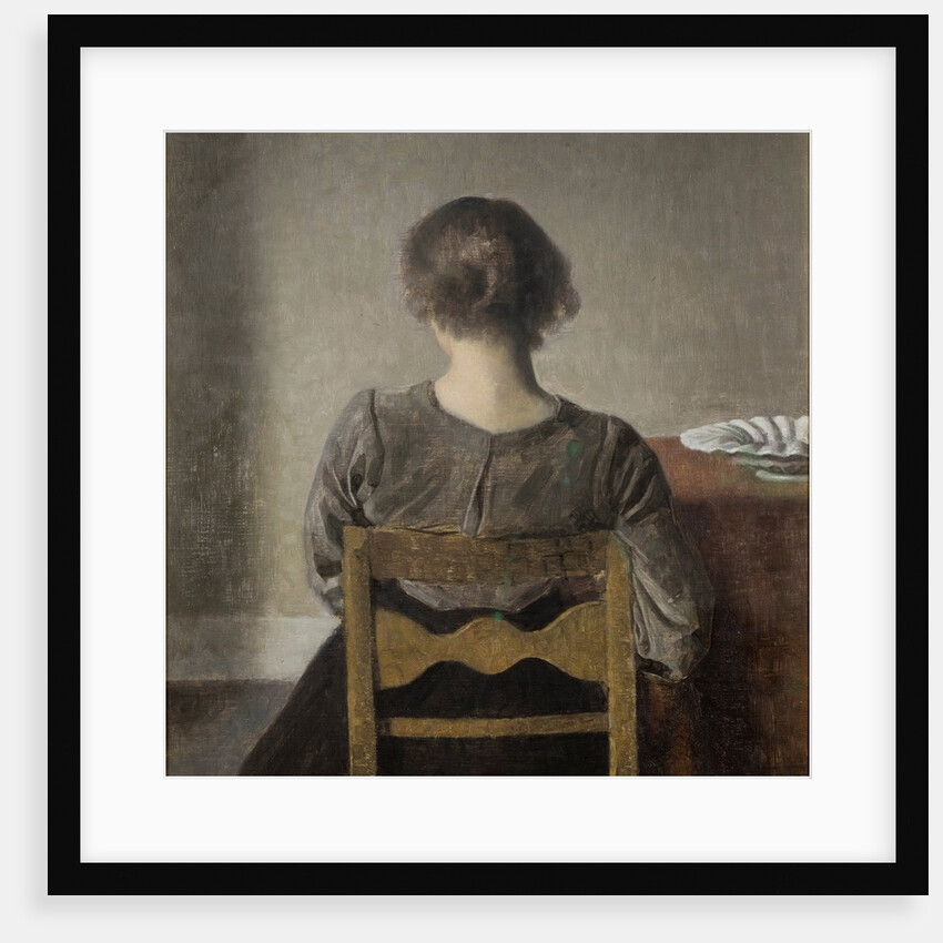 Rest by Vilhelm Hammershøi