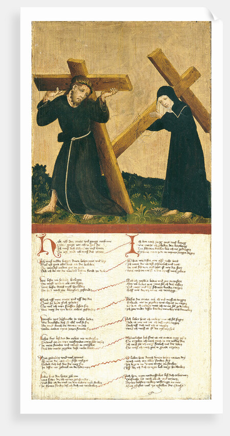 Christ Carrying the Cross by Master of the Middle-Rhine