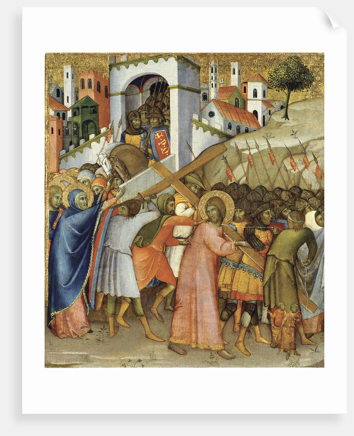 Christ on the Road to Calvary by Andrea di Bartolo