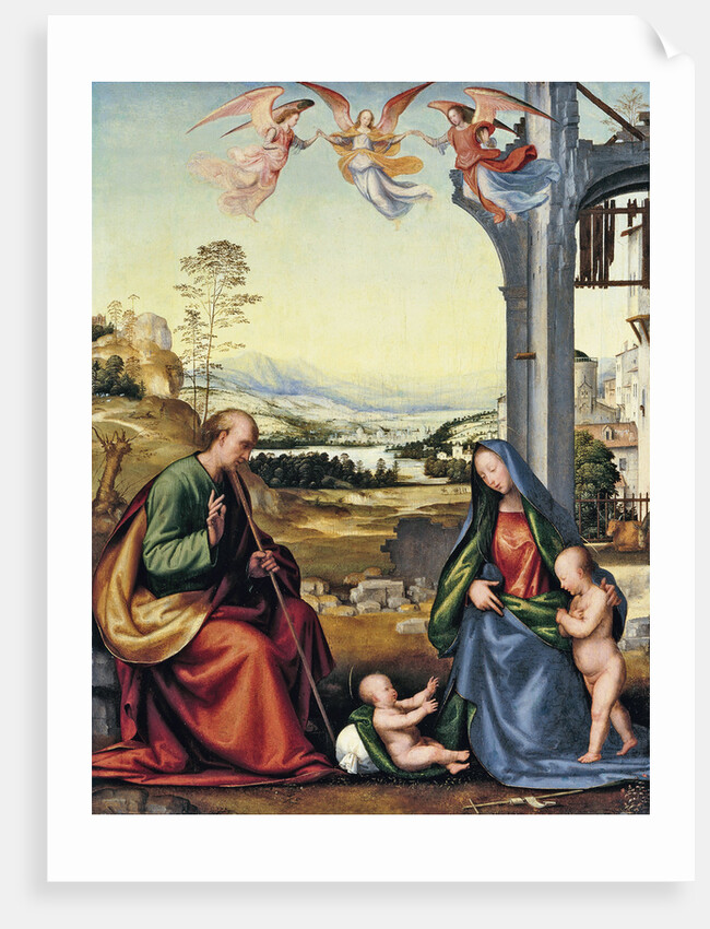 The Holy Family with John the Baptist by Fra Bartolommeo