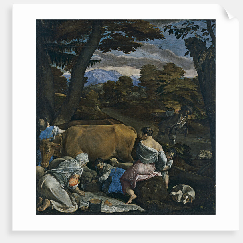 The Parable of the Sower by Jacopo il vecchio Bassano