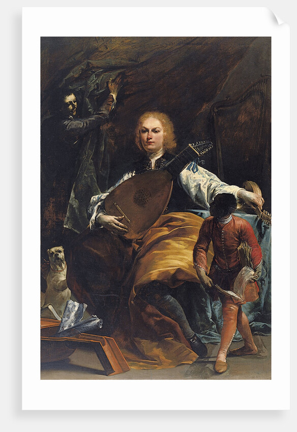 Portrait of Count Fulvio Grati by Giuseppe Maria Crespi