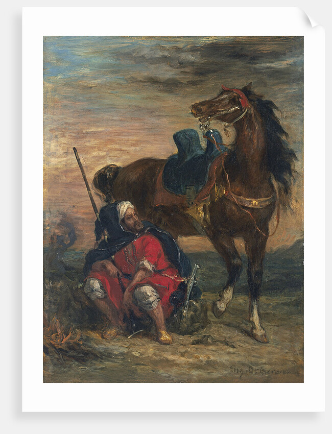 Arab Rider by Eugène Delacroix