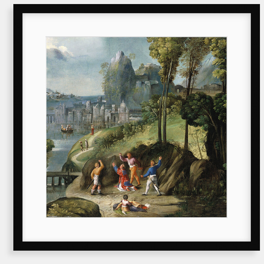 The Stoning of Saint Stephen by Battista Dossi