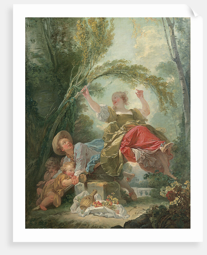 The Seesaw by Jean Honoré Fragonard