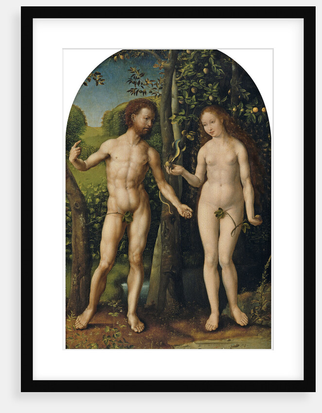 Adam and Eve by Jan Gossaert