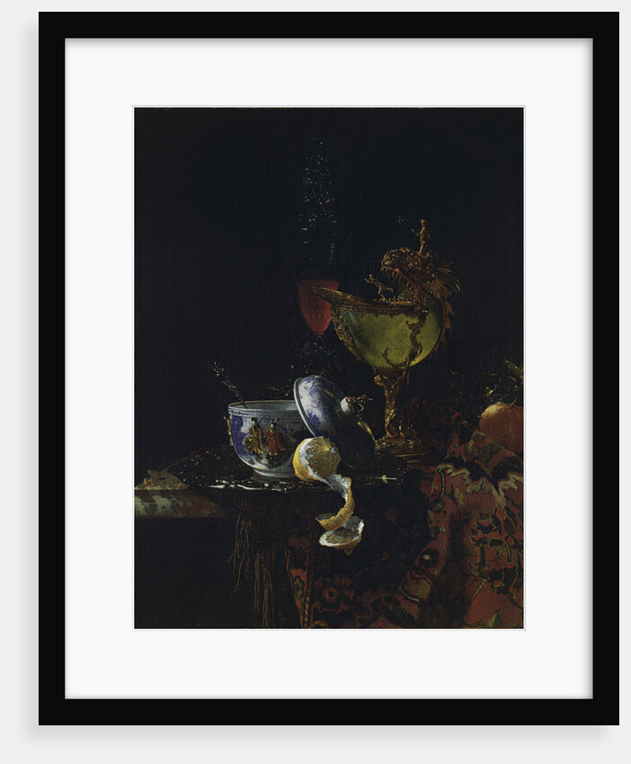Still life with Nautilus Cup by Willem Kalf