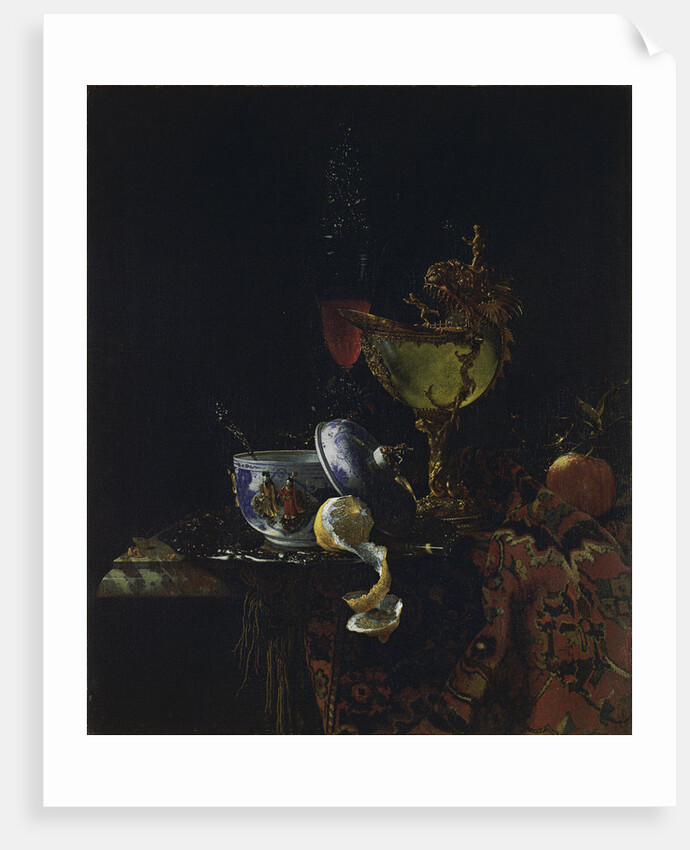 Still life with Nautilus Cup by Willem Kalf