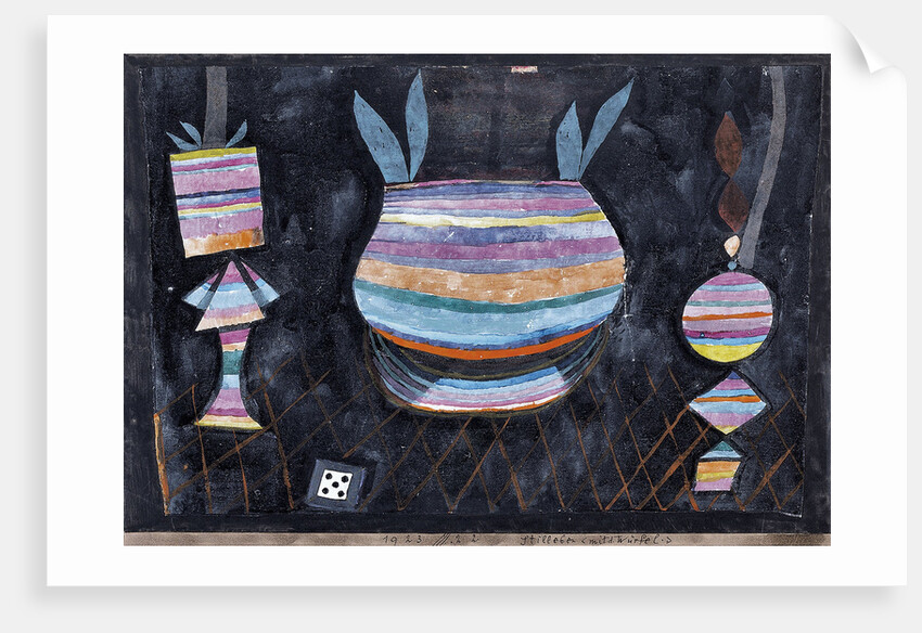 Still Life with Dice by Paul Klee