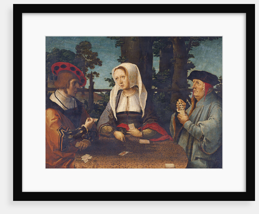 The Card Players by Lucas Leyden van