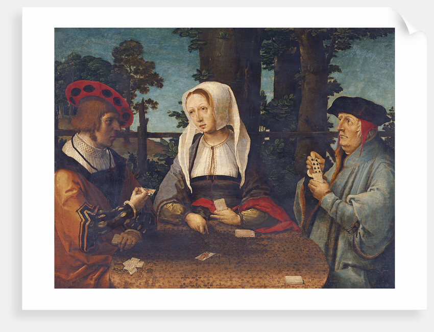 The Card Players by Lucas Leyden van