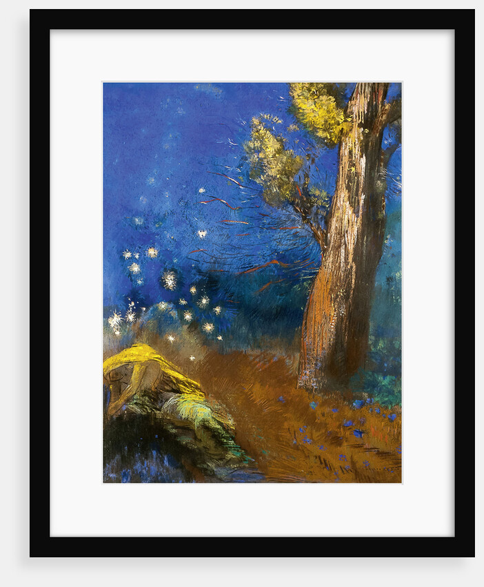 The Death of Buddha (La Mort de Bouddha) by Odilon Redon