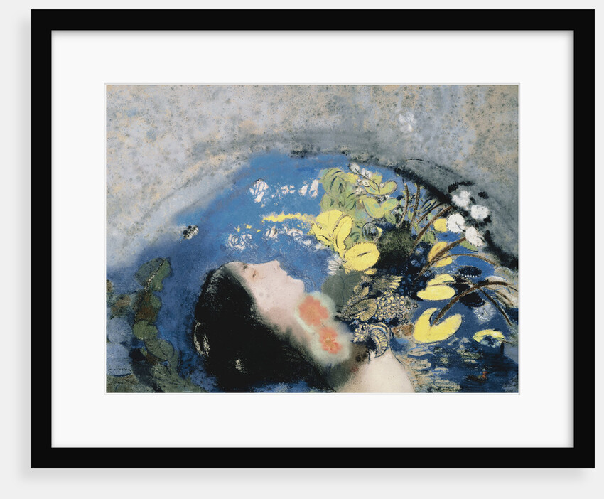 Drowning of Ophelia by Odilon Redon