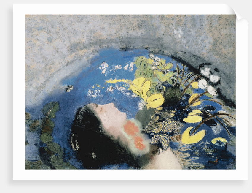 Drowning of Ophelia by Odilon Redon