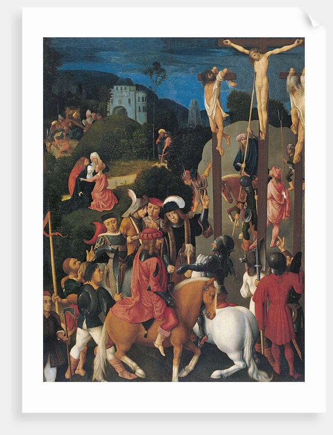 The Crucifixion by Master of the Virgo inter Virgines