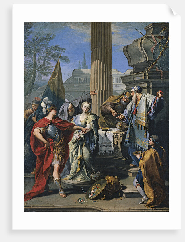 The Sacrifice of Polyxena by Giovan Battista Pittoni