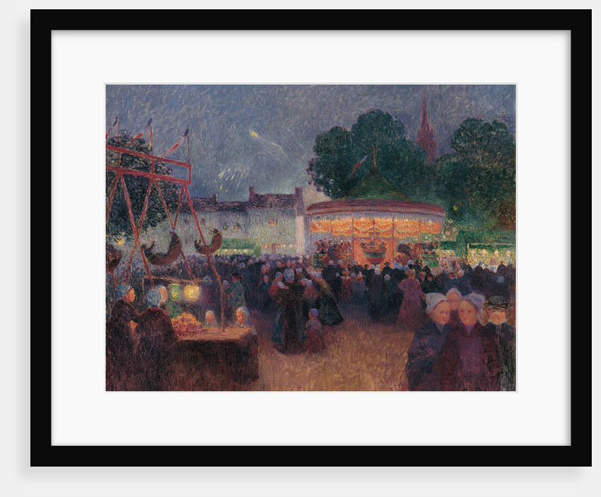 Night Fair at Saint-Pol-de-Léon by Ferdinand Loyen du Puigaudeau