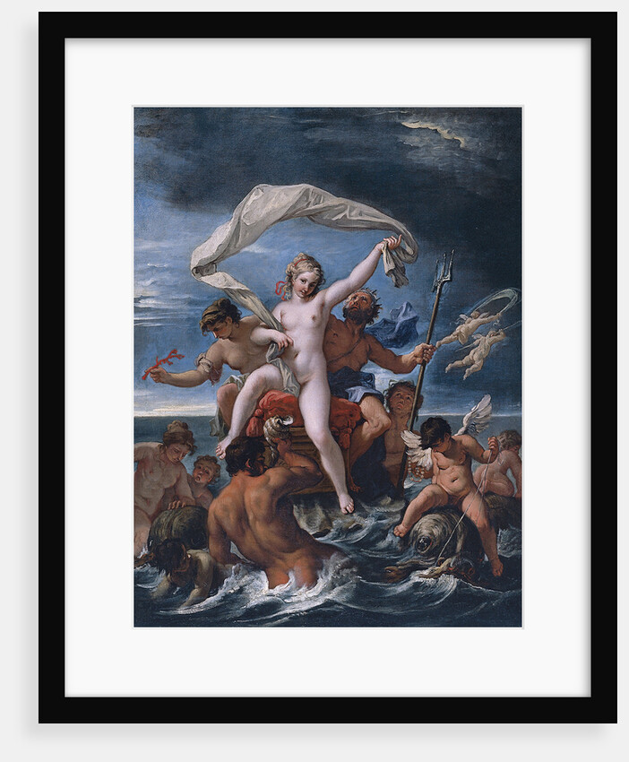 Neptune and Amphitrite by Sebastiano Ricci