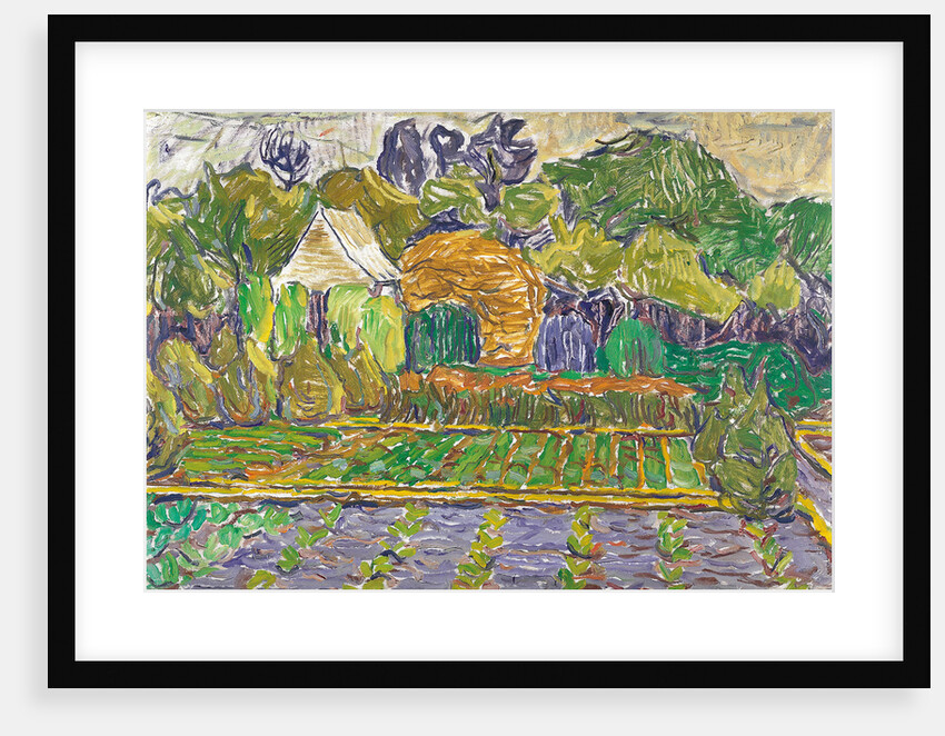 Garden in Soest by Christian Rohlfs